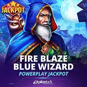 Playtech — Fire Blaze: Blue Wizard™ Powerplay Jackpot