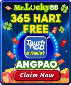 365 Days Free TNG Angpao (RM2 ~ RM8.88)